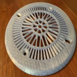 Pool Bottom Drain Cover - Low Profile