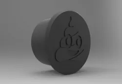 Poop Emoji Desk Plug - 2"