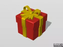 present box (with / without bow)