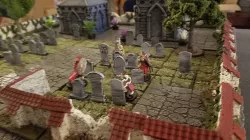 RPG Graveyard tiles and tombstones