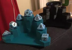 Simplified All-Purpose Dice Rack