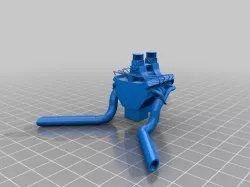 Small block Chevy engine