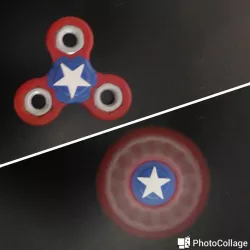Spinner Capitão América Modelo Tradicional
