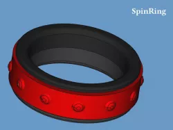SpinRing (spinning fidget ring)