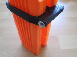 Sturdy nerf dual-magazine holder