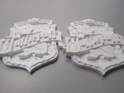 Thicker Hufflepuff Crest