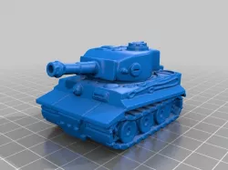 Tiger 1 - Chibi Tank