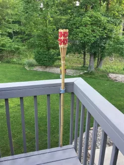 Tiki Torch Holder