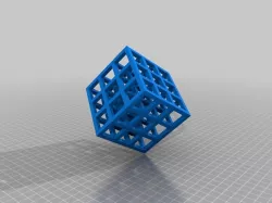 Tinkercad Lattice cube