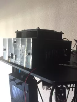TMC 2100 driver pedestal.
