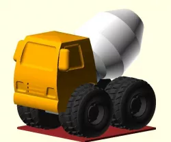 Toy Concrete Mixer Truck