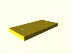 travel trailer screen door latch spacer