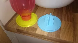 Tupperware 1L Bottle drying holder 