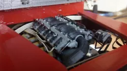 V8 engine model