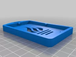 Vertical Badge Id holder with PCS logo