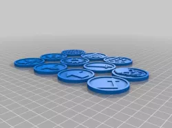 Warhammer 40k Action Tokens