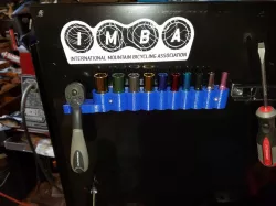 1/4" Deep Reach Socket and Ratchet rack