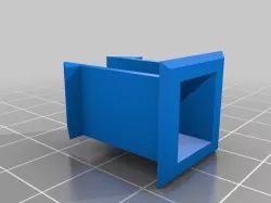 13x13mm chipboard(18mm) socket.