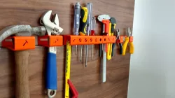 3D printed tool hanger