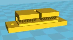 3d printer belt clamp