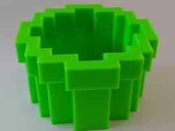 8-Bits Mario pipe