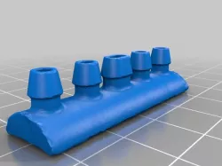 8mm to 4x4mm manifold 