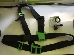 Action cam chest holder