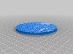 Alien base 2 - round 100mm base