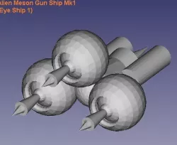 Alien Meson Gunship Mk1