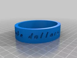 $ and cent bracelet