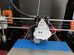 Anet A8 Mario Cloud Fan Cover