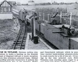 Armoured train for the RHDR light railway 