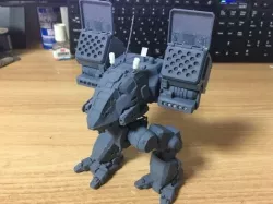 Articulated and Parted MWO Catapult