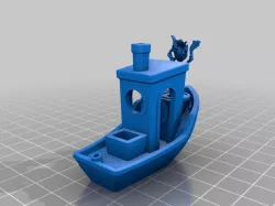 Baby Groot dancing Benchy