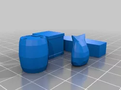 Barrel boxes sack