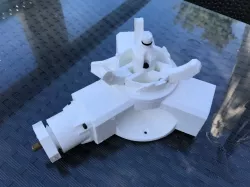 Bottle rocket launch pad and nozzle
