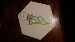 Box with flower