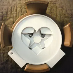 Coffee Stencil Holder - 90mm