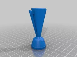 Copa Oro Trophy - Solid Model