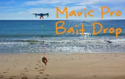 DJI Mavic Pro Landing Gear for Bait Release
