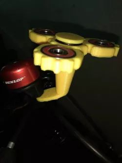 Fidget Spinner Bike Holder (for bike bells)
