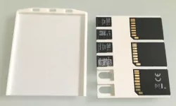 Flat Micro SD Holder