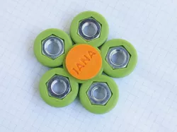 Flower Like Fidget With M10 Nuts