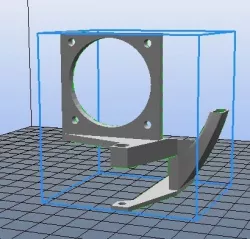 FLsun Cube cooling fan