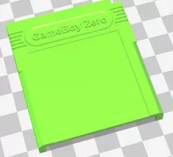 GameBoy Zero Cart Hollow