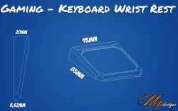 Gaming Keyboard Wrist Rest