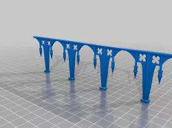 Gothic Bridge Pile (28mm TableTop Standard)