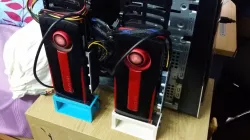 GPU Vent Stand for Mining Cryptocurrency