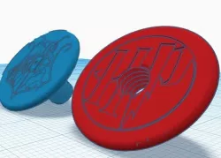 Harry Potter Fidget Spinner Center Caps
