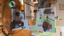 Haussmann mitre gauge holder